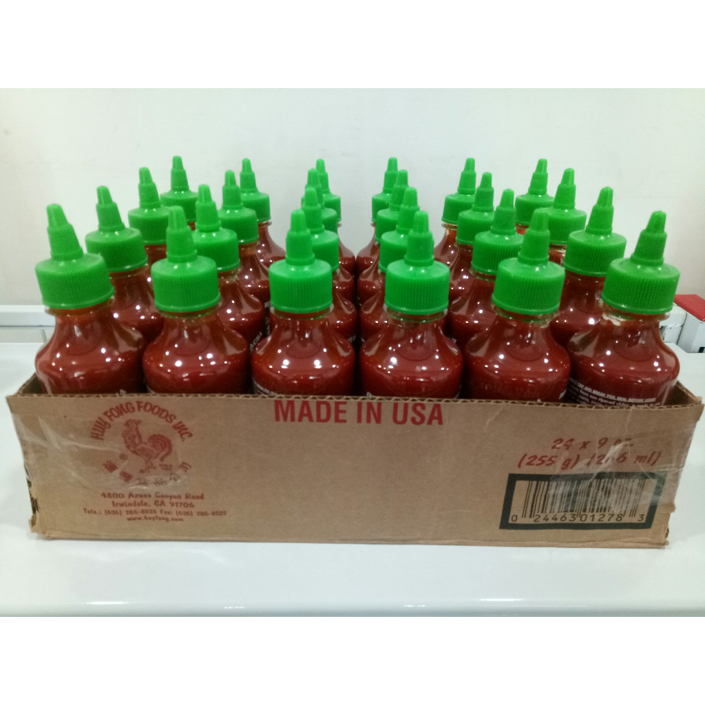 Tương ớt Huy Fong Sriracha 255-481-793g  ăn kiêng giảm cân - không calo , không gluten