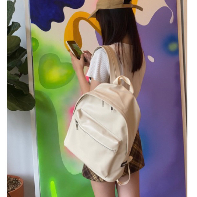 Balo Da Khoá Kim Loại