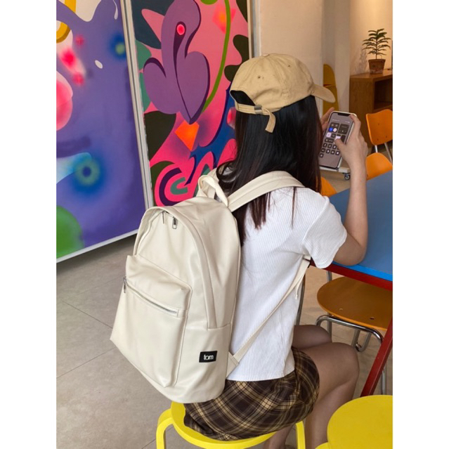 Balo Da Khoá Kim Loại