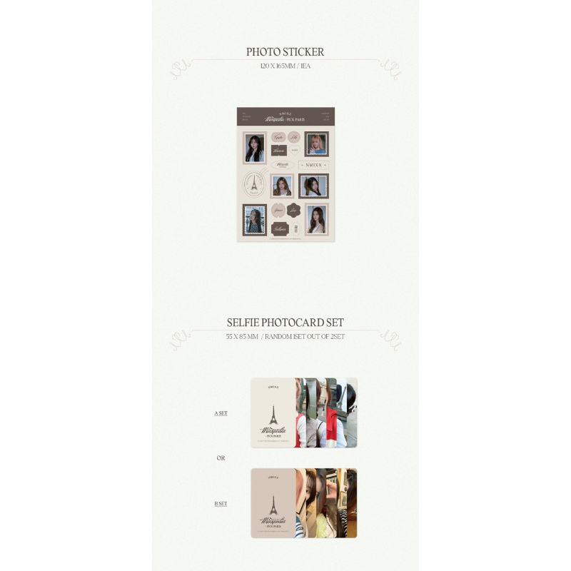 BỘ ẢNH CHỤP NMIXX MIXXPEDIA: PICK PARIS KHÔNG PHOTOCARD