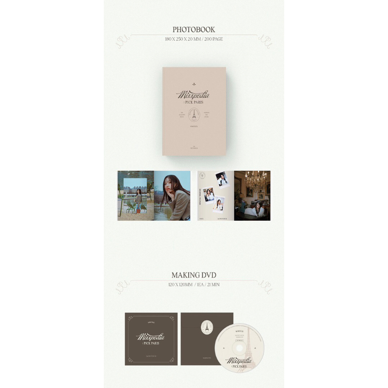 BỘ ẢNH CHỤP NMIXX MIXXPEDIA: PICK PARIS KHÔNG PHOTOCARD