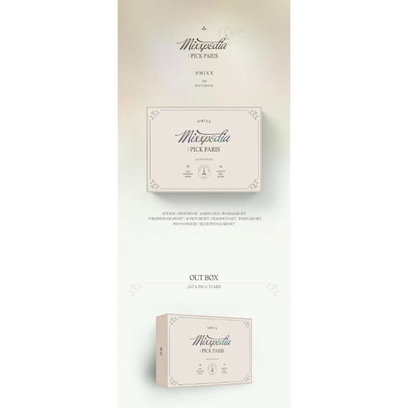 BỘ ẢNH CHỤP NMIXX MIXXPEDIA: PICK PARIS KHÔNG PHOTOCARD