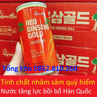 Lon nước hồng sâm hàn quốc red ginseng gold 175ml