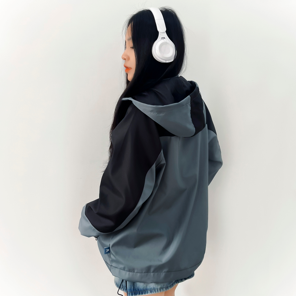 Áo jacket Vergency nam nữ Mix JK02/ Gray