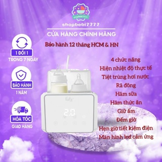 Chính hãng BH 12th Máy hâm sữa tiệt trùng điện tử fatzbaby Duo 3 - 3 plus