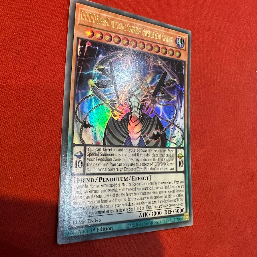 D/D/D/D Super-Dimensional Sovereign Emperor Zero Paradox