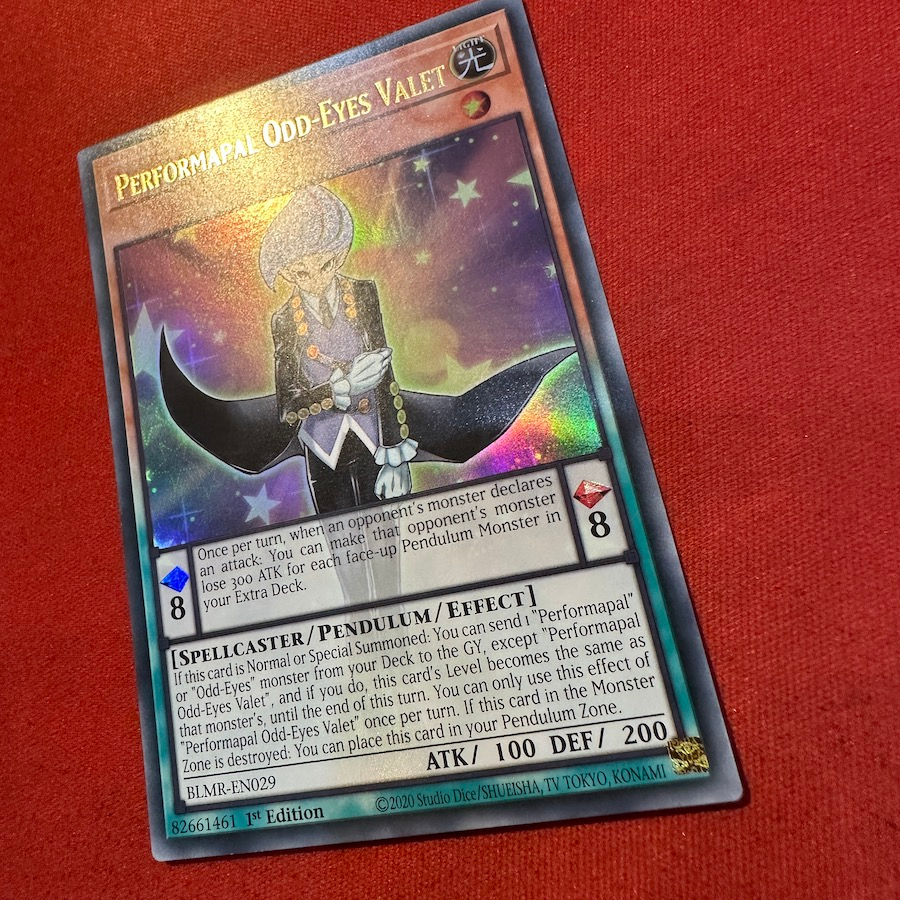 Performapal Odd-Eyes Valet