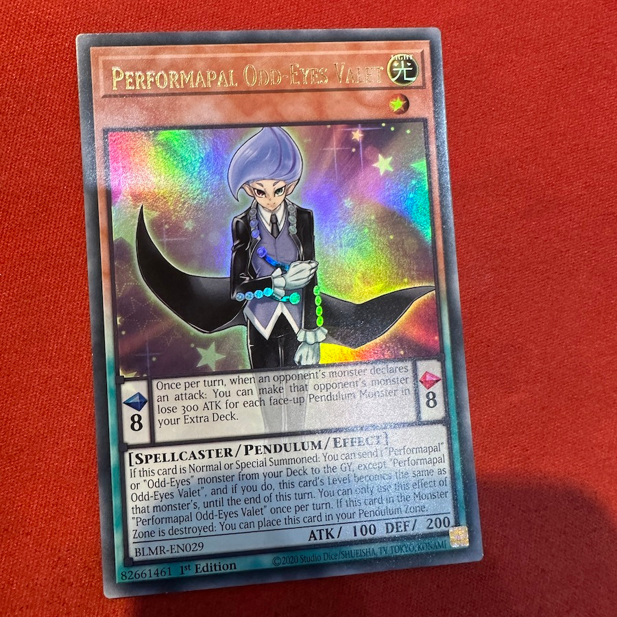 Performapal Odd-Eyes Valet