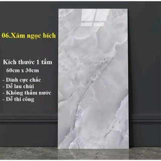 Tấm xốp dán tường PVC Giả Đá keo có sẵn