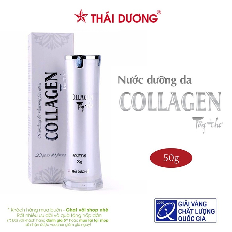 Nước Collagen Tây Thi 50g dưỡng da ban đêm chính hãng Sao Thái Dương