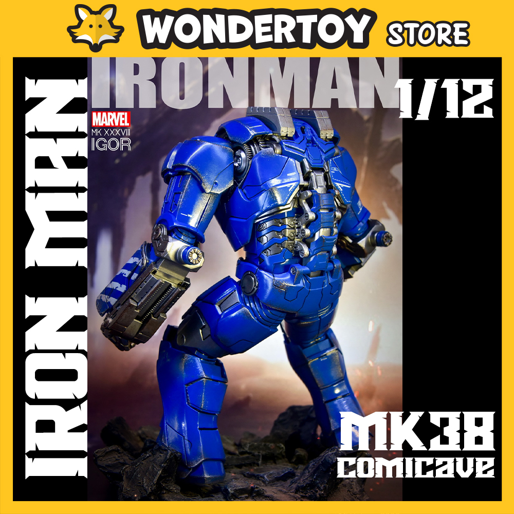 Mô hình Comicave Iron Man IGOR Mark 38 MK38 1/12 - Marvel Chính hãng