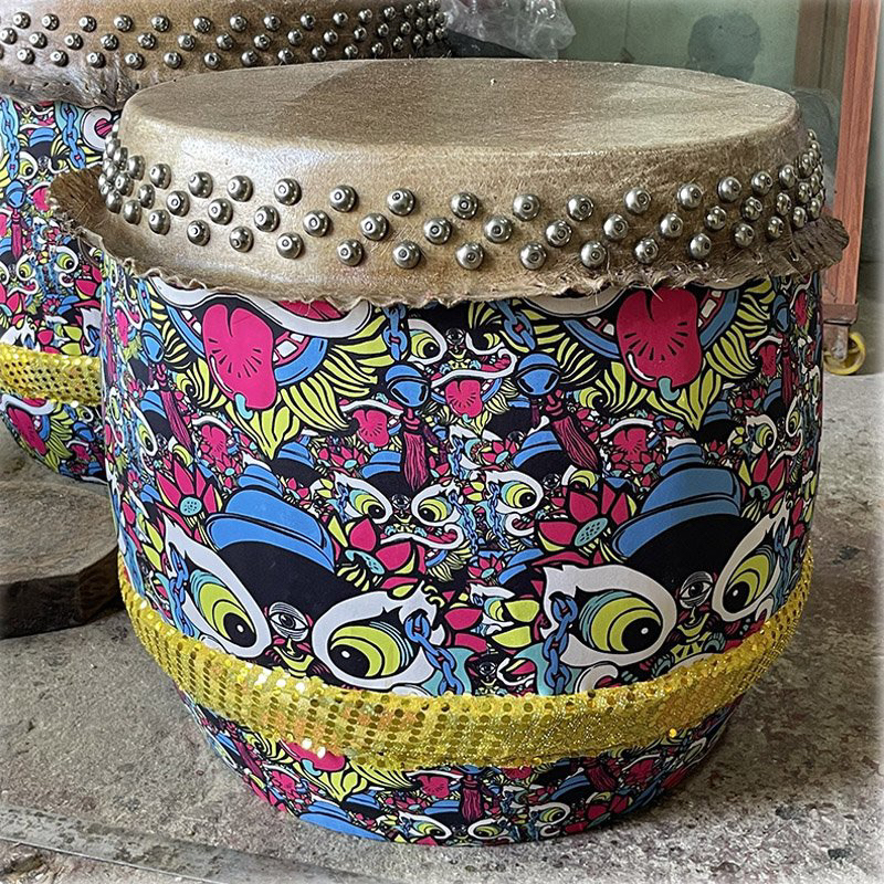 Trống múa lân giá rẻ tại xưởng