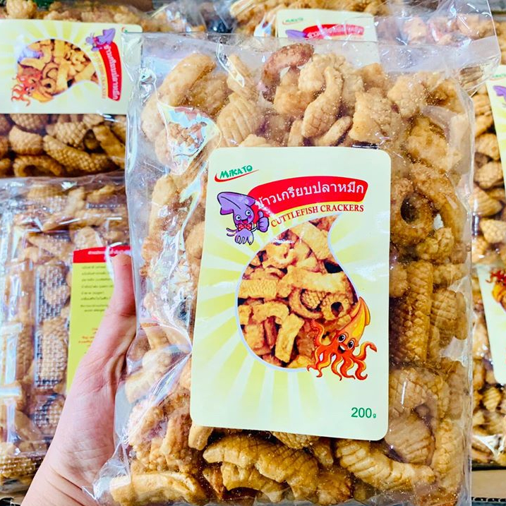 Snack mực Mikato Thái Lan 200g