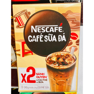 NesCafe - Cà phê sữa đá 3in1 hộp (10 gói x 20g)