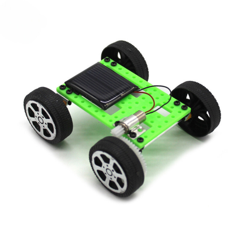 Đồ chơi STEM xe ô tô năng lượng mặt trời Banona tự lắp ráp, trải nghiệm khoa học an toàn từ nhựa ABS