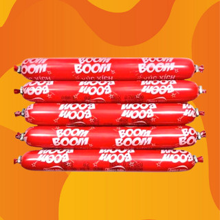 Xúc xích boom boom 1 cây 23g ăn vặt ngon giá rẻ cổng trường vé về tuổi thơ