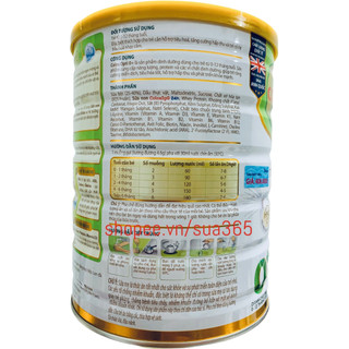 Sữa COLOS OPTI ( 0+ và 1+)_ 800G - Date Luôn Mới