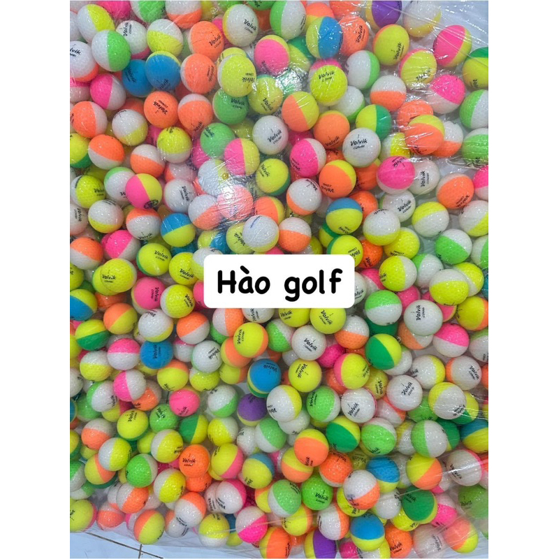 10 quả bóng Vovik 2 màu new 99%