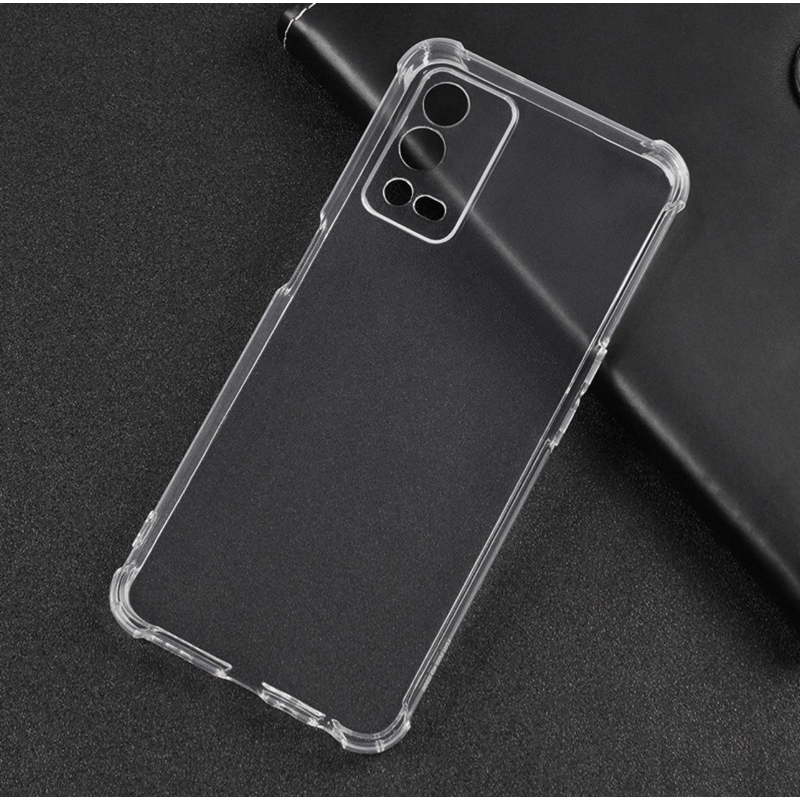 Ốp Lưng Oppo A55 4G Dẻo Trong Suốt Chống Sốc Có Gù Bảo Vệ 4 Gốc