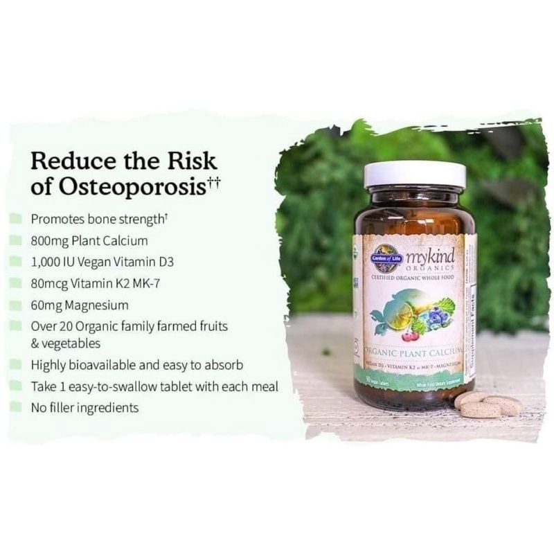 Canxi hữu cơ My kind GARDEN OF LIFE