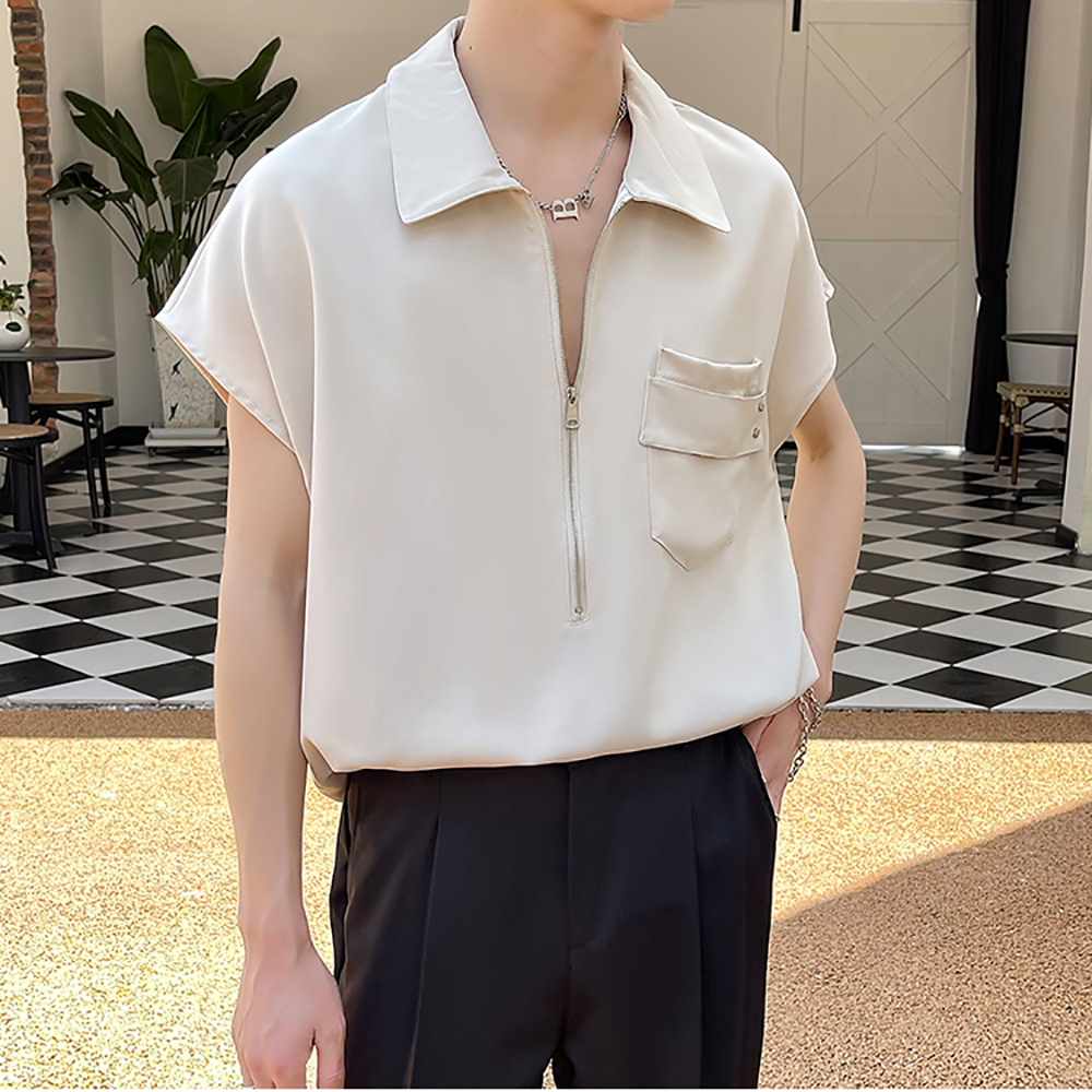Áo sơ mi nam ngắn tay form rộng chất cotton thoáng mát hot item không thể thiếu cho mùa hè này H77