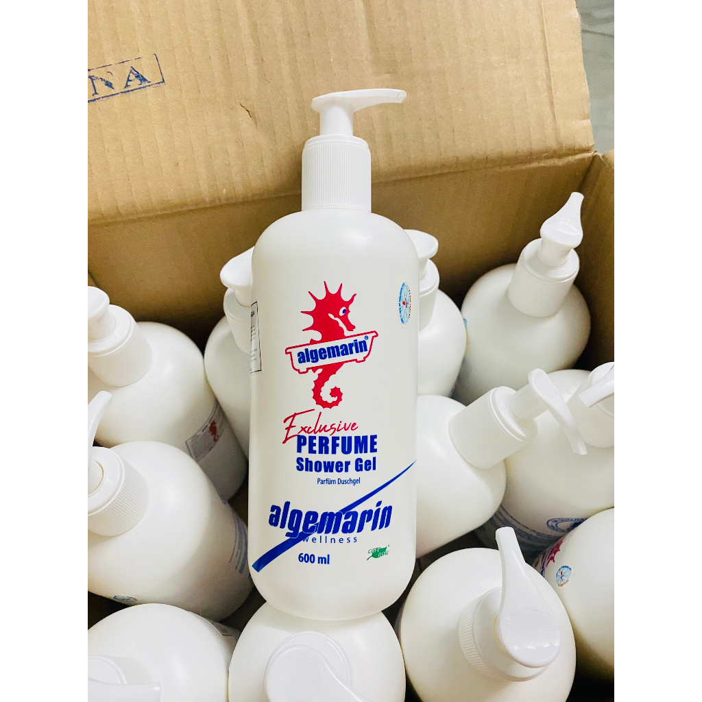 [CHÍNH HÃNG] Sữa tắm cá ngựa ALGEMARIN Đức CÓ VÒI 500ml