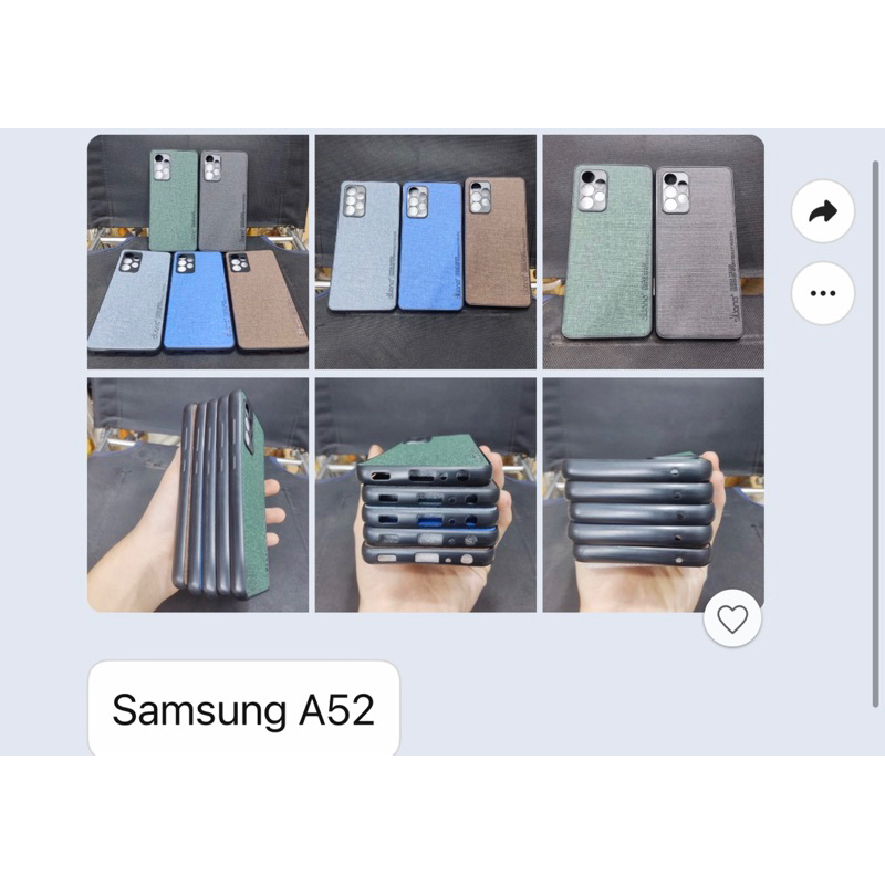 Ốp lưng dẻo Samsung A52 chung A52S ,Samsung M52