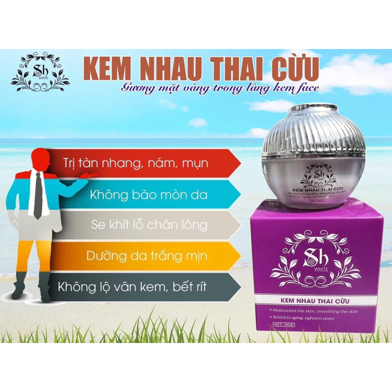 Kem face sh white nhau thai cừu