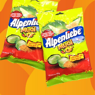 Đồ ăn vặt 20v kẹo alpenliebe xoài muối ớt đậm vị ngon cay giá rẻ