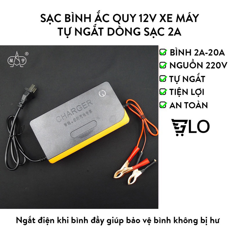 Sạc Ắc Quy 12v-30ah