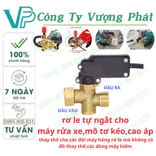 Rơ le tự ngắt máy rửa xe cao áp, máy rửa xe dây đai