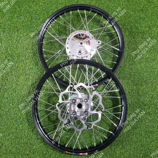 Bánh Căm HONDA WAVE Đùm Căm Mạ CROM Niềng Nhôm Thái Đủ Màu FULL Đầy Đủ Như Hình HTH1121A MSP A0165