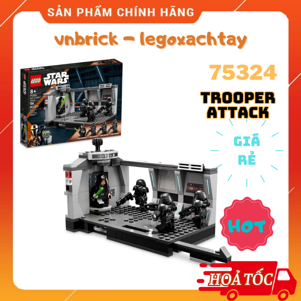 LEGO Star Wars 75324 Cuộc Tấn Công Của Dark Trooper