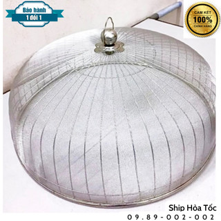 [Chuẩn INOx] Lồng Bàn Lưới Inox Dày Dặn Loại 1- Ship hoả tốc, Lỗi 1 đổi 1
