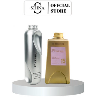 Dầu hấp tóc mềm mượt FAKESHU 618ml phủ lụa tơ tằm dưỡng tóc