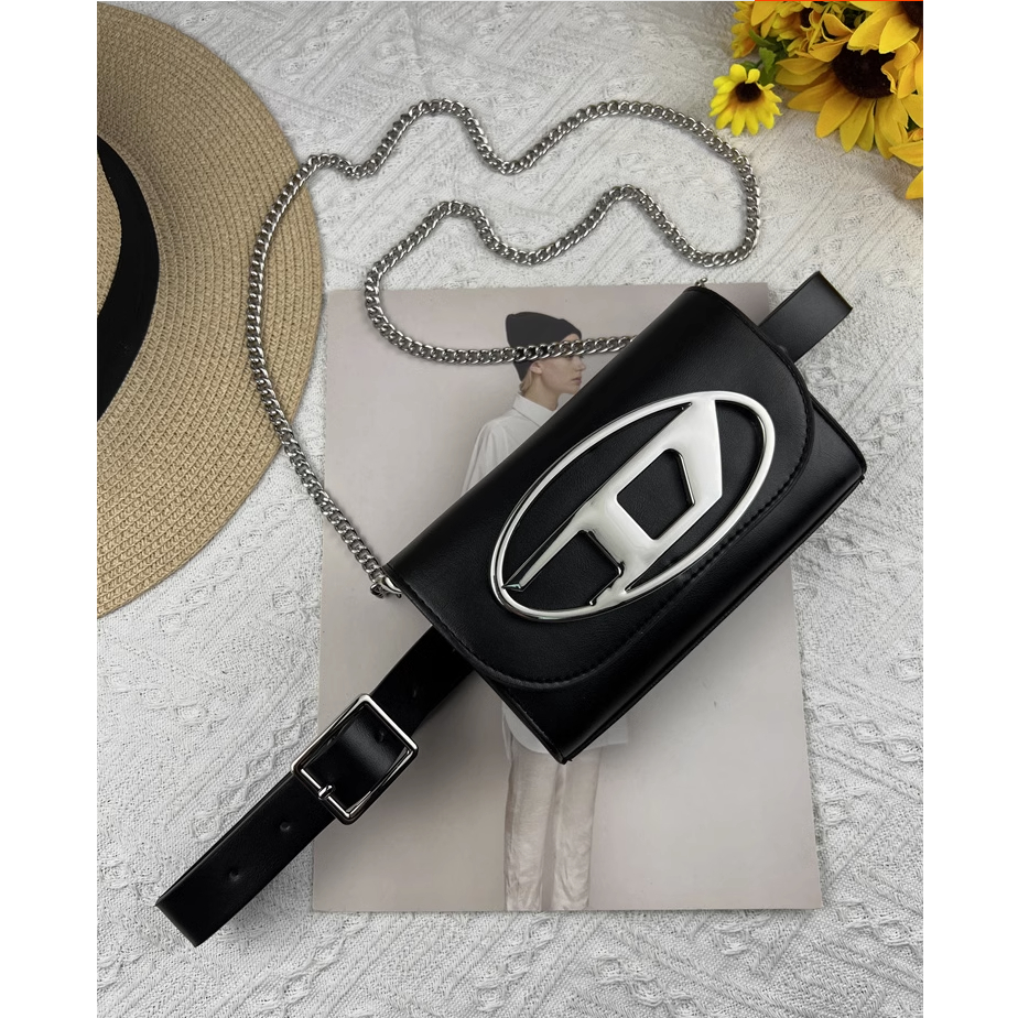 Túi xách nữ đeo thắt lưng kèm dây xích đeo chéo phong cách thể thao Capucha T333