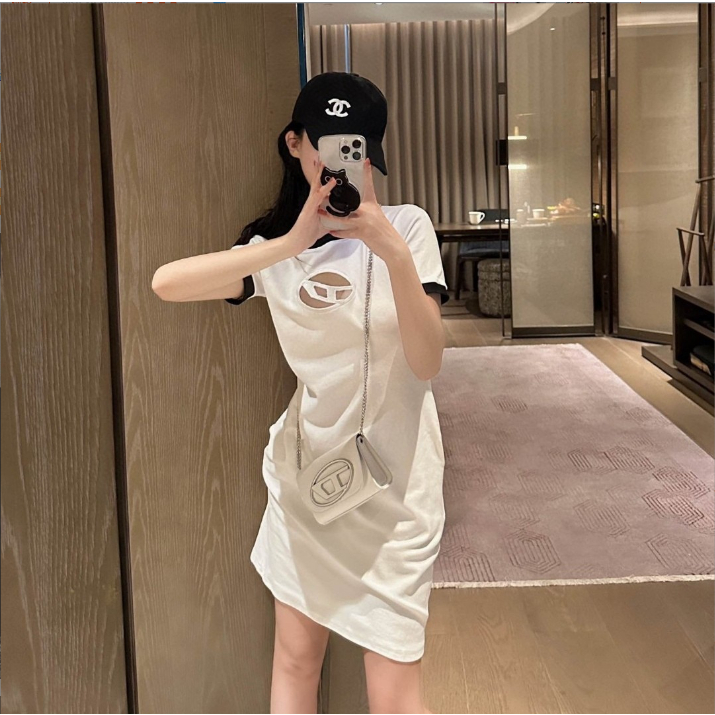 Túi xách nữ đeo thắt lưng kèm dây xích đeo chéo phong cách thể thao Capucha T333