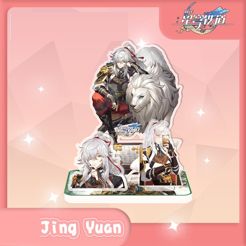 Mô hình Standee Honkai Star Rail | Mô hình 3 mảnh Acrylic Mica nhân vật Characters by Lilac Mood