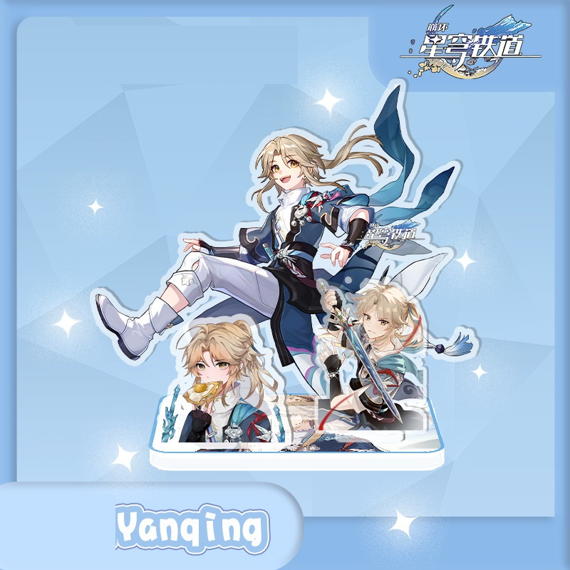 Mô hình Standee Honkai Star Rail | Mô hình 3 mảnh Acrylic Mica nhân vật Characters by Lilac Mood
