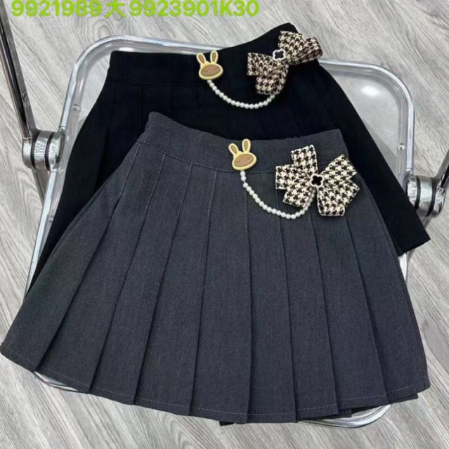 Chân váy xếp ly hàng Quảng Châu cao cấp cho bé gái