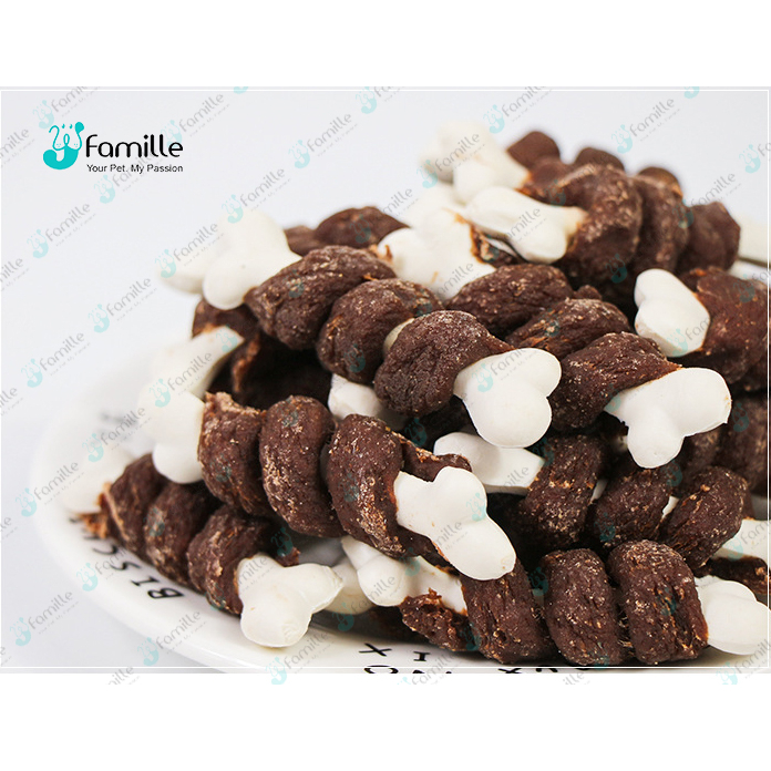 Snack Cho Thú Cưng JFamille, Đùi Vịt Cuộn Xương Sữa, Treat Thưởng Sạch Răng Miệng, Bổ Sung Dinh Dưỡng Cho Chó. JF129