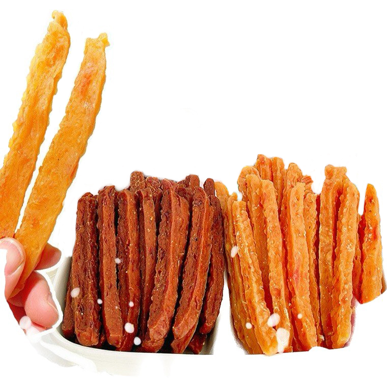 Snack Ăn Vặt Cho Chó Mèo JFAMILLE, Gà Vịt Tẩm Sữa Dê, Treat Thưởng Bổ Sung Dinh Dưỡng & Chất Béo. JF245