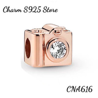 CHARM PAN ALE CHIẾC MÁY ẢNH VÀNG HỒNG ROSE GOLD HÀNG CAO CẤP