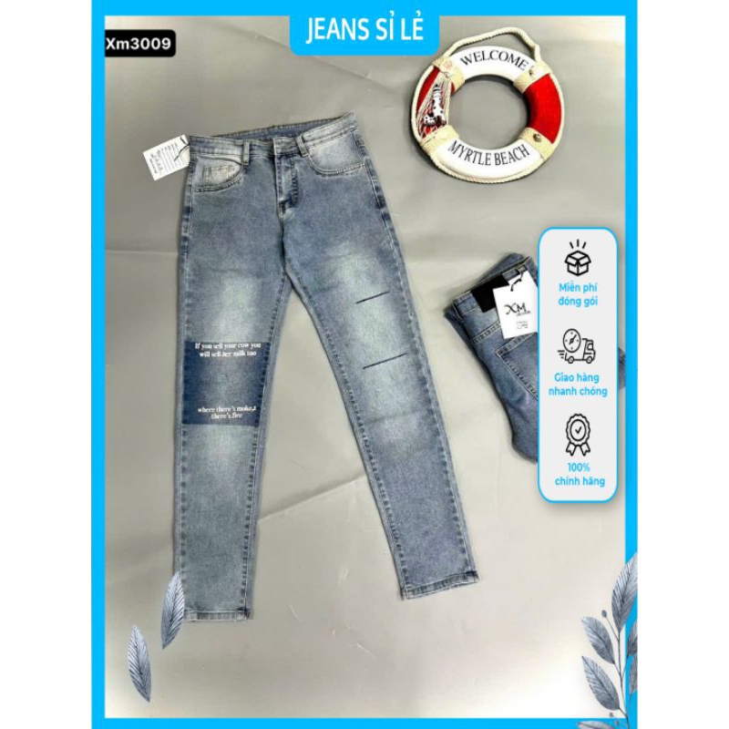 Quần Jean Nam Dài Mẫu Wash Rách Gối Nhiều Màu Phong Cách Trẻ Trung Năng Động – Shop Jean Sỉ Lẻ