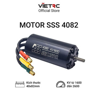 [VIETRC] Motor không chổi than SSS 4082 1600kv, 1800kv, 2000kv, 2200kv, 2600kv cho tàu, cano điều khiển từ xa