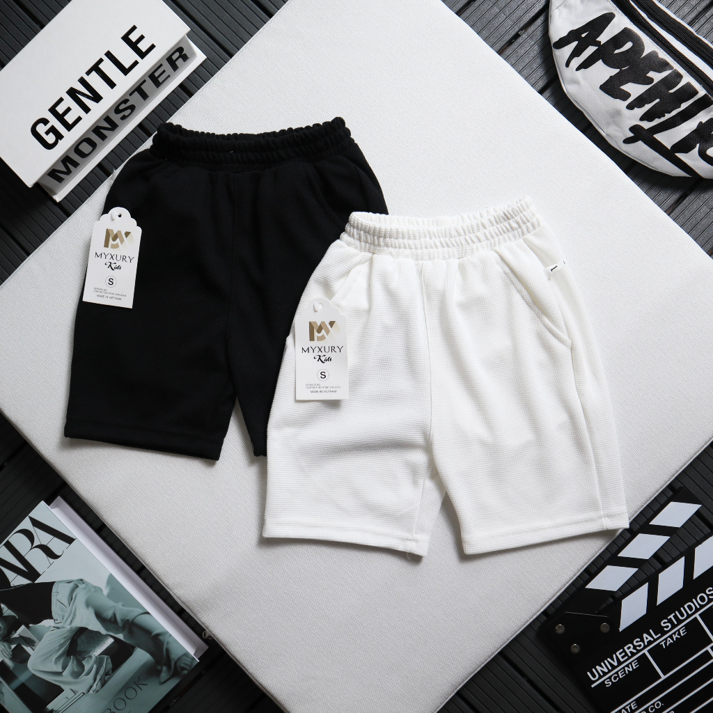 Quần đùi,quần short cho bé mã P02 chất liệu Cotton tổ ong co giãn thoáng mát chuẩn form siêu đẹp