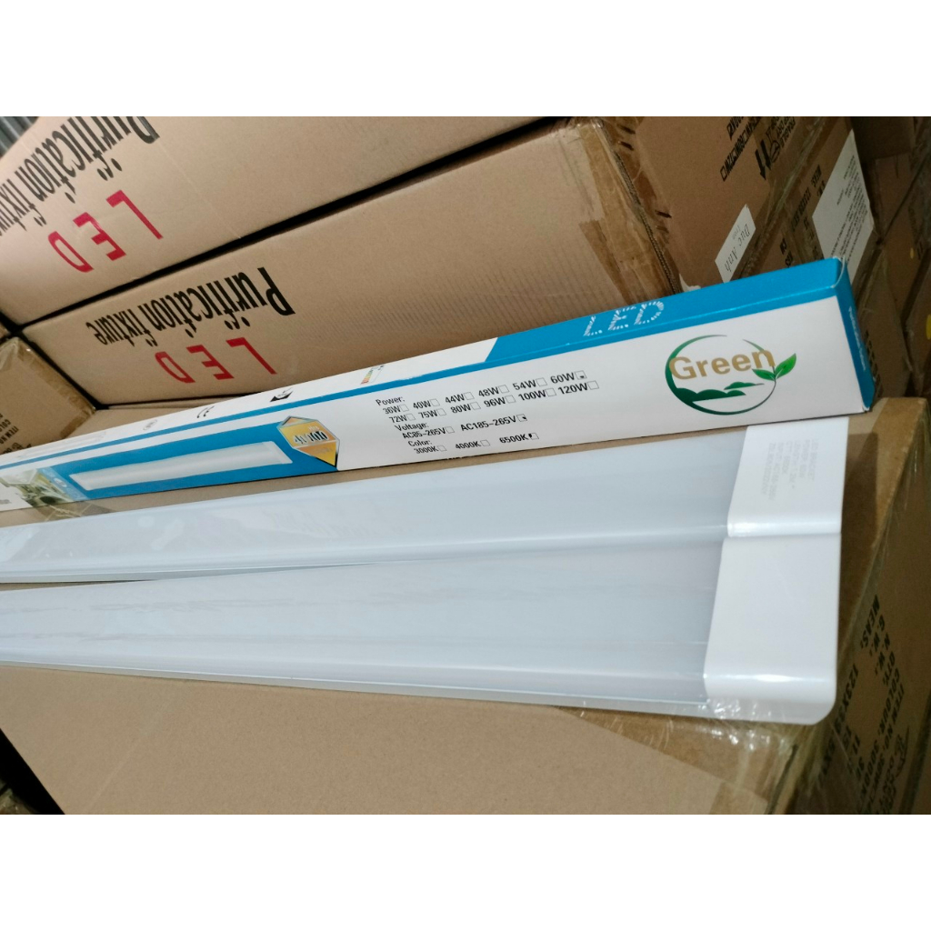 Đèn Tuýp LED bán nguyệt, đèn led dài 1.2m, 0.6m công suất 40w, 60w ánh sáng trắng, vàng, trung tính siêu sáng