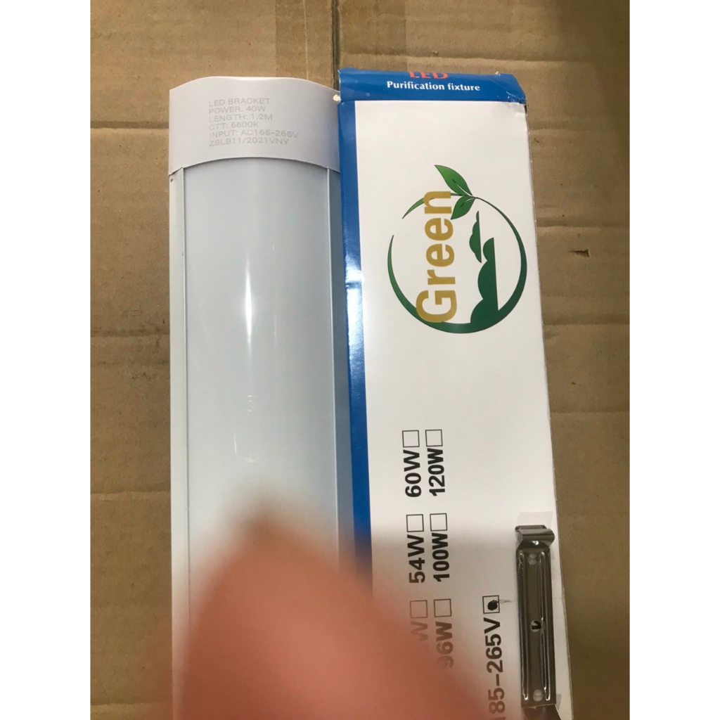 Đèn Tuýp LED bán nguyệt, đèn led dài 1.2m, 0.6m công suất 40w, 60w ánh sáng trắng, vàng, trung tính siêu sáng