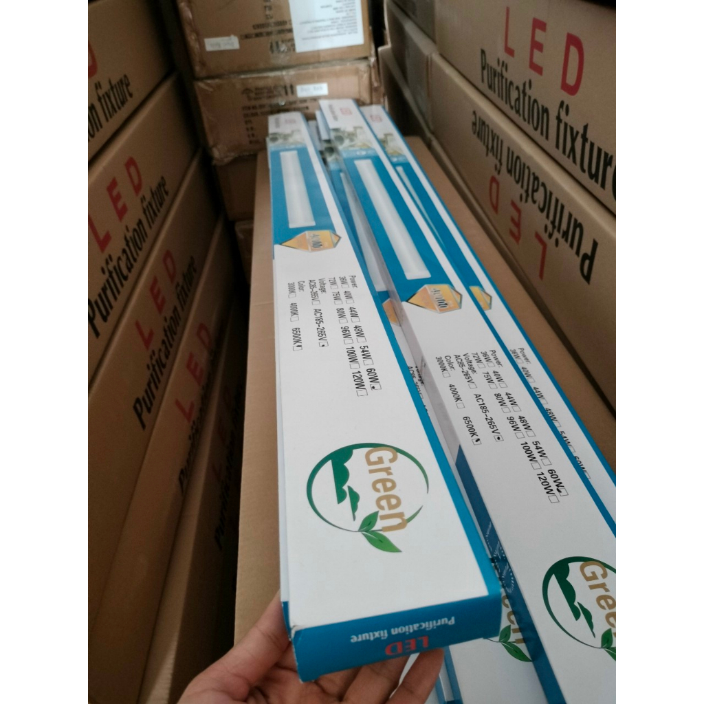 Đèn Tuýp LED bán nguyệt, đèn led dài 1.2m, 0.6m công suất 40w, 60w ánh sáng trắng, vàng, trung tính siêu sáng