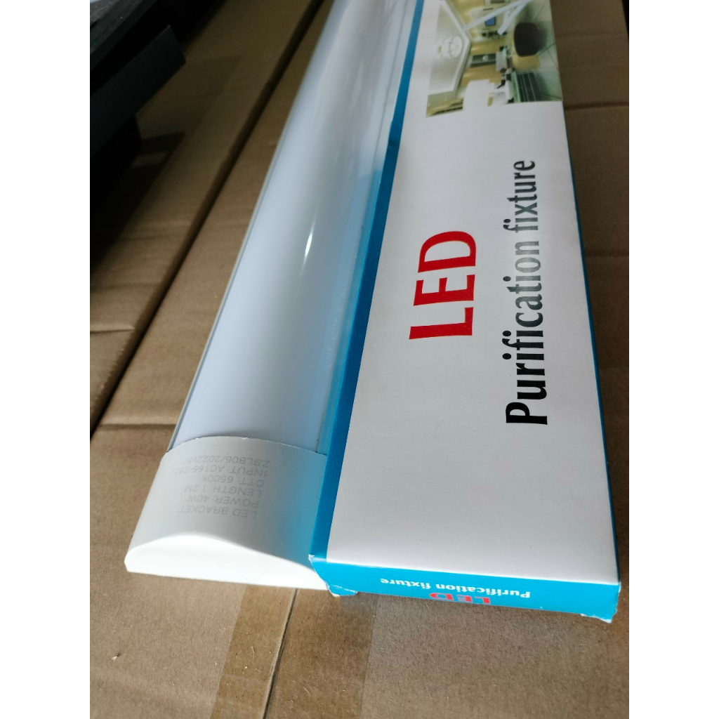 Đèn Tuýp LED bán nguyệt, đèn led dài 1.2m, 0.6m công suất 40w, 60w ánh sáng trắng, vàng, trung tính siêu sáng